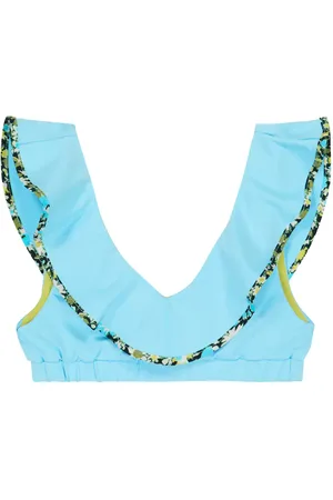Marysia Top de bikini Piana con volantes