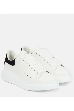 Alexander McQueen Zapatillas Oversized de piel