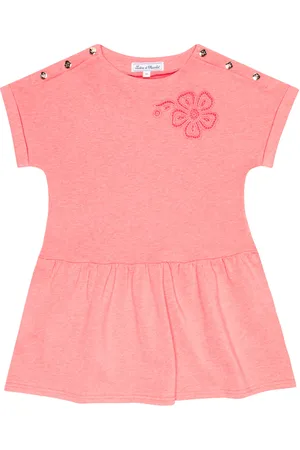 Tartine Et Chocolat Vestido en mezcla de algodón bordado