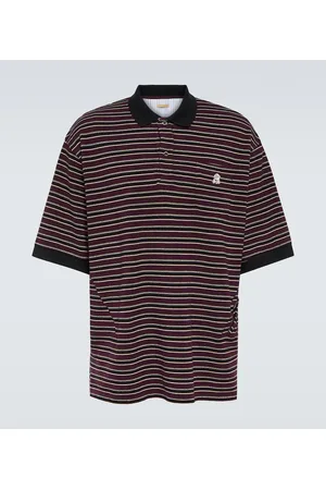 UNDERCOVER Polo de algodón a rayas