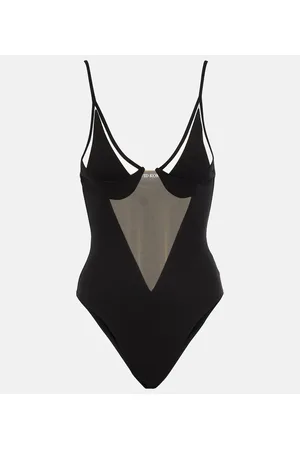 DAVID KOMA Body con paneles de malla