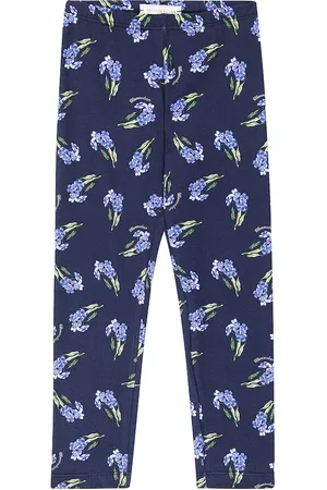 MONNALISA Leggings en mezcla de algodón floral