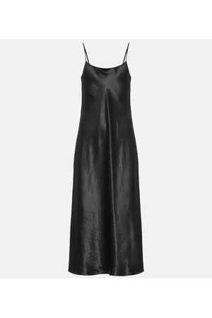 Vince Vestido lencero de satén