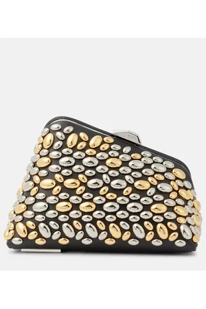 The Attico Clutch Midnight Mini adornado