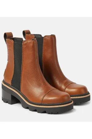 sorel Botas Chelsea Joan Now de piel