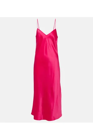 ERES Vestido lencero de satén de seda
