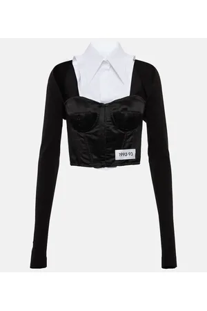 Dolce & Gabbana X Kim top bustier de hombros descubiertos