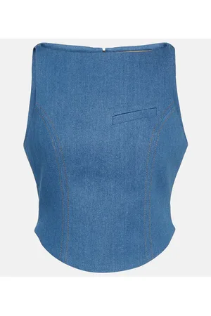 AYA MUSE Top Colia en denim