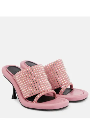 J.W.Anderson Mules Bumper-Tube adornados