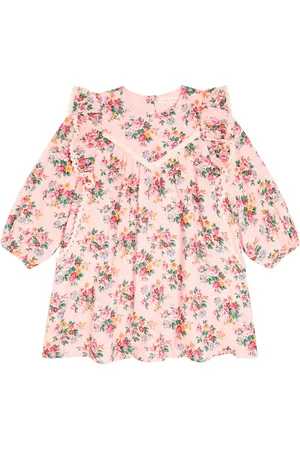 Louise Misha Vestido de algodón estampado