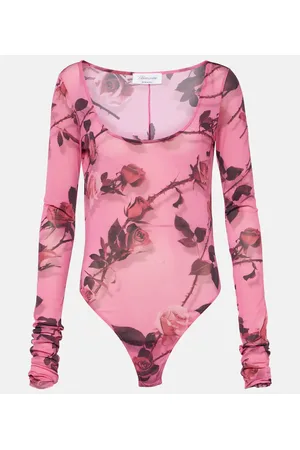 BLUMARINE Body con estampado floral