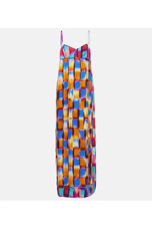 DRIES VAN NOTEN Vestido largo estampado