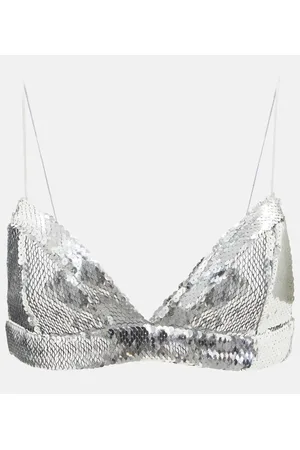 ALEX PERRY Top adornado con lentejuelas