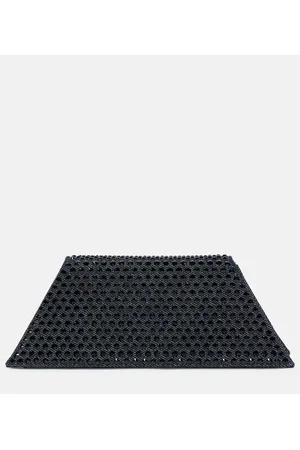 Amina Muaddi Clutch Superamini Yigit en denim