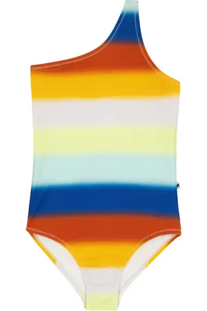 Molo Bañador Nai a rayas de un solo hombro
