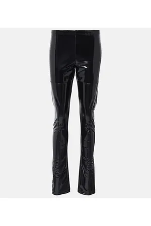 JUNYA WATANABE Pantalones slim de vinilo