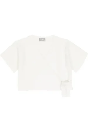 Il gufo Top wrap de algodón
