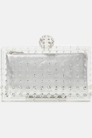 Aquazzura Clutch Tequila con cristales