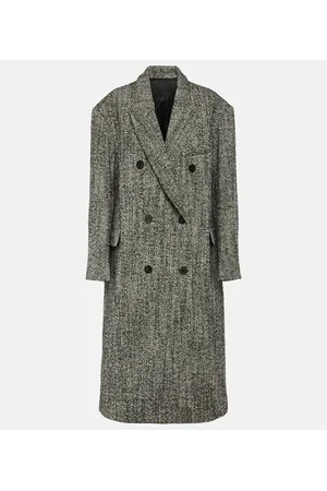 Isabel Marant Abrigo Lojimiko de mezcla de lana