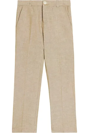BONPOINT Pantalones Peter de lino y algodón
