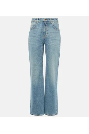 Chloé Chloé Jeans rectos de tiro alto