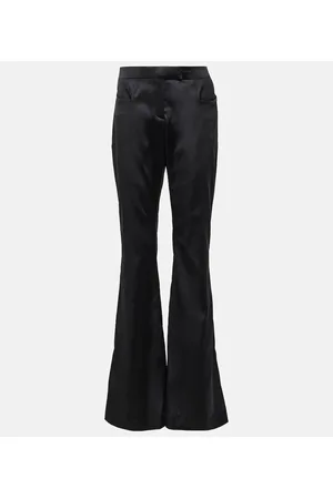 Tom Ford Pantalones flared de tiro medio
