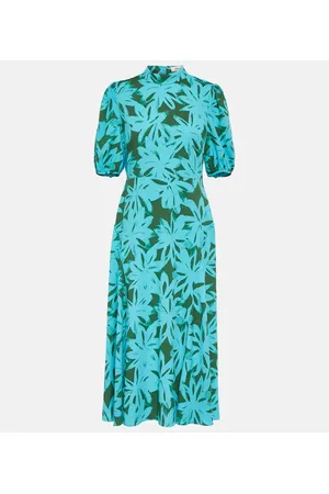 Diane von Furstenberg Vestido midi Nella floral