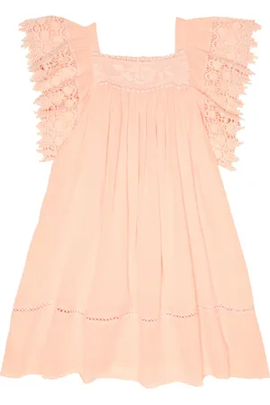 Louise Misha Vestido Belina de algodón bordado