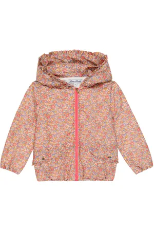Tartine Et Chocolat Chaqueta acolchada floral con capucha