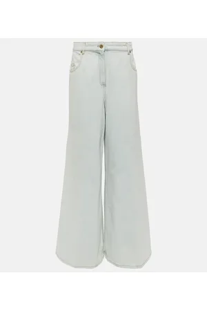 Nina Ricci Jeans flared de tiro alto