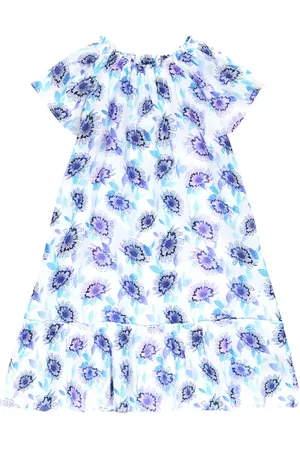 Vilebrequin Vestido de algodón floral