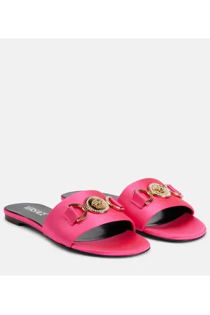 VERSACE Sandalias Medusa de satén