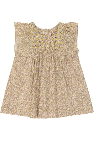 BONPOINT Bebé - vestido Cadelili de algodón