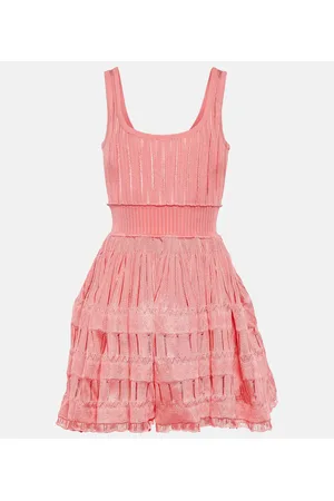 Alaïa Alaïa Vestido corto Crinoline