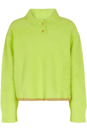 Jacquemus Polo Le Polo Neve de punto