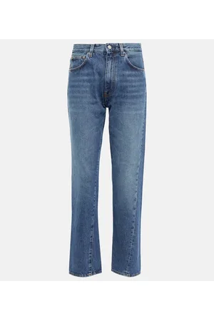 Totême Jeans rectos de tiro medio