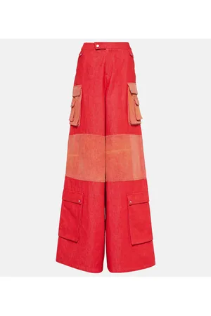 Didu Pantalones anchos de algodón