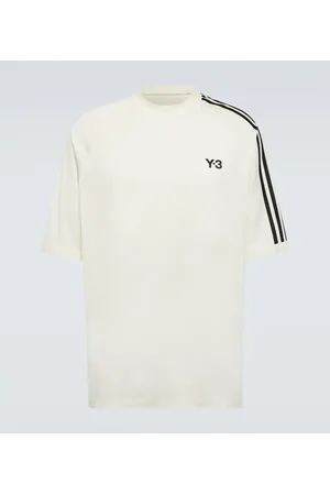 Y-3 Camiseta en jersey de algodón con logo