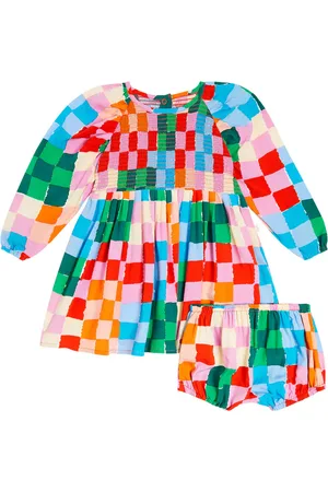 Stella McCartney Bebé - set de vestido y braga estampado