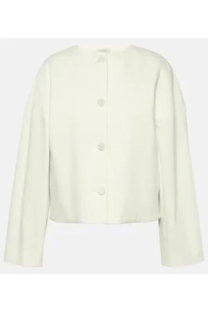 Fforme Chaqueta Dev cropped de denim