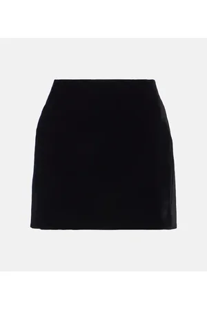 WARDROBE.NYC Minifalda de terciopelo
