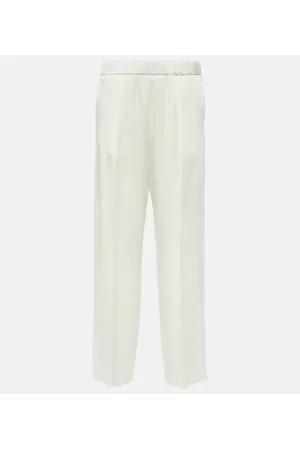 Jil Sander Pantalones rectos de satén