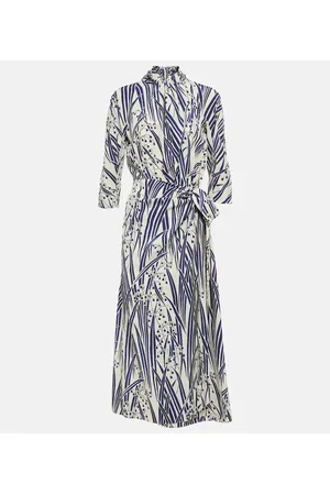 Prada Vestido midi estampado