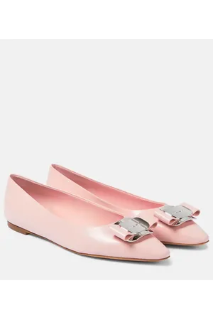 Salvatore Ferragamo Bailarinas Zea de piel