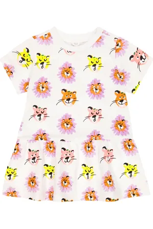 Stella McCartney Bebé - vestido de algodón estampado