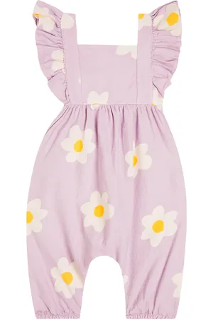 Bobo Choses Bebé - mono corto de algodón floral