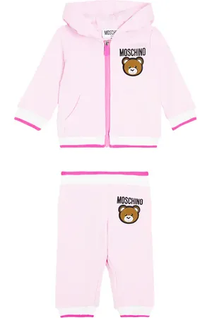 Moschino Bebé - set de sudadera y pantalones deportivos