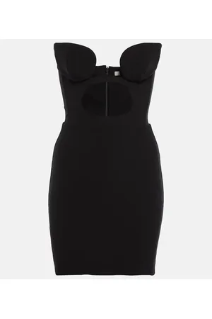 Nensi Dojaka Vestido corto con aberturas