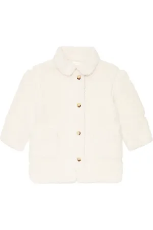 Chloé Chloé Kids Abrigo de pelo sintético