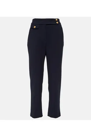 VERONICA BEARD Pantalones slim Renzo de tiro alto